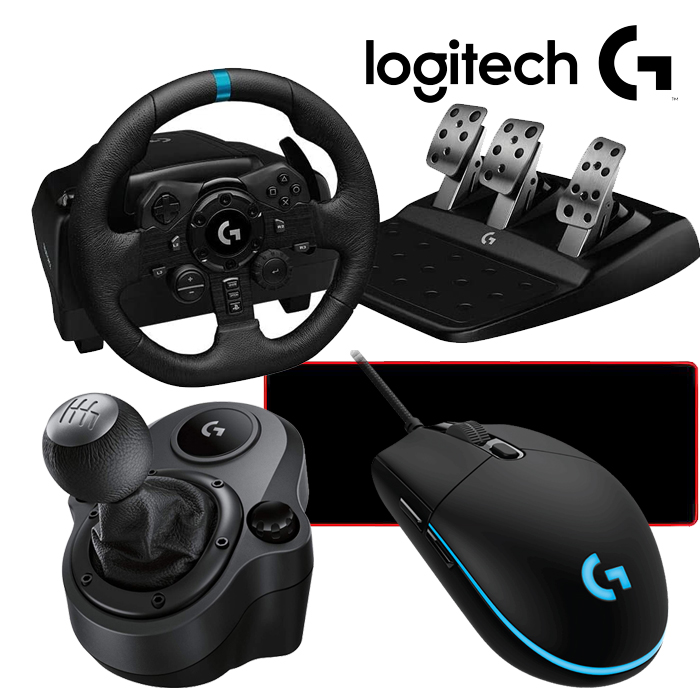 로지텍코리아 정품 로지텍 G923 3패달 레이싱휠+드라이빙 쉬프터+G102ic 게이밍마우스+에이투비 게이밍마우스 장패드 세트 (정품판매처 에이투비 확인 후 구매요망) 599,000원