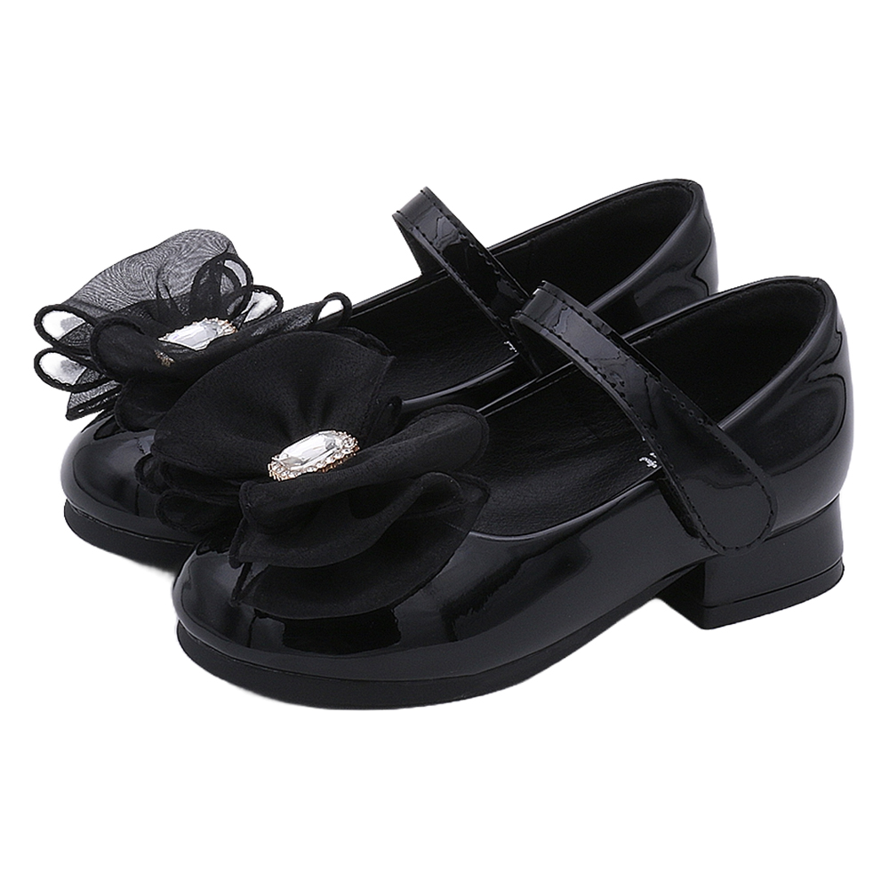 키펀트 여아용 스퀘어 큐빅 리본 또각 굽구두 K-74 42,900원