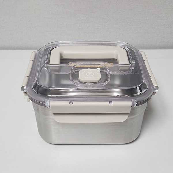 락앤락 스텐 숨쉬는김치통, 1개, 2.4L 26,500원