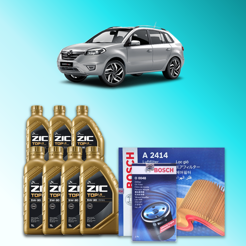 QM5 네오 (H45) 2.0 디젤 엔진오일세트 SK 지크 탑 LS 5W30 (ZIC TOP LS) 127,500원