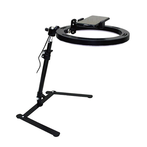 탁상용 수직촬영 휴대폰 LED 보조 조명 스탠드, 단일상품, 1개 37,500원