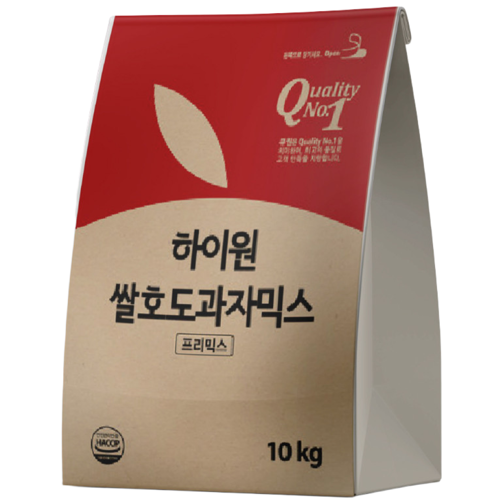 하이원 이브레드 쌀호두과자믹스 10kg 홈베이킹 업소용, 1개, 10kg 35,800원