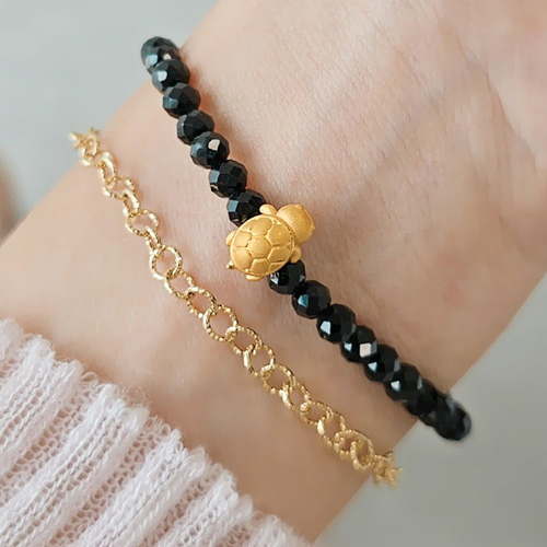 [판매1위]  24k 순금 효도 건강 장수 거북이 순금팔찌 188,000원