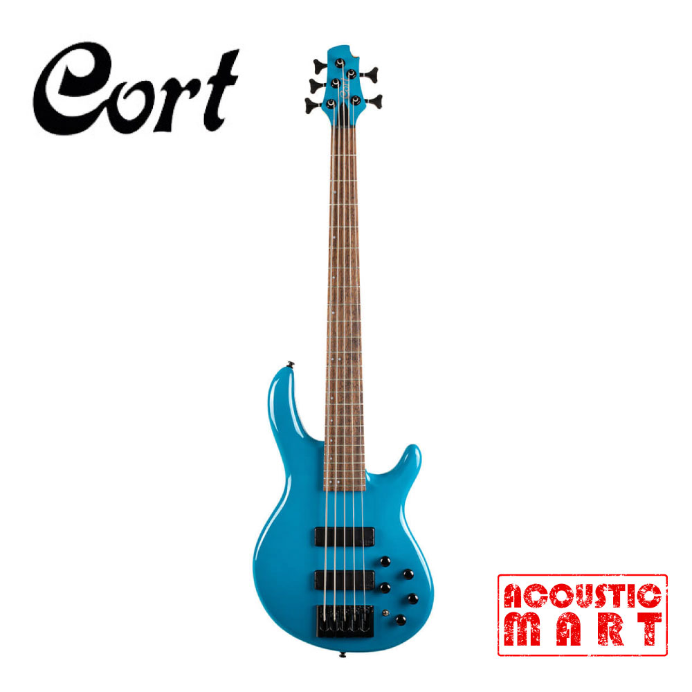 콜트 베이스기타 CORT C5 DELUXE 5현 입문용 베이스기타 Candy Blue 560,000원