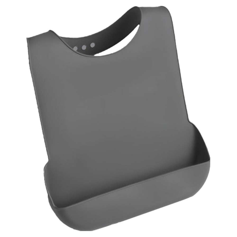 투투안 실리콘 성인 방수 식사 앞치마 턱받이, 그레이, 1개 7,930원