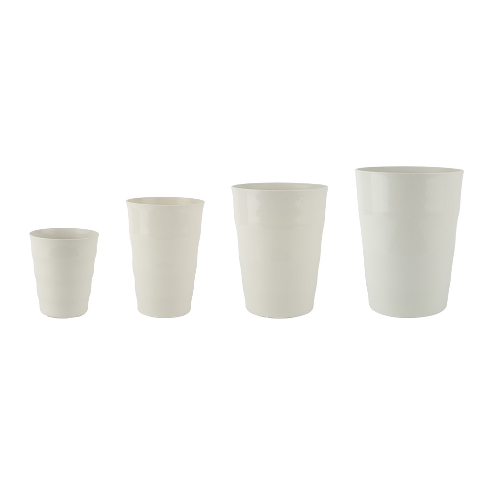 가네야 대형화분 일본 플라스틱화분 도기느낌 인테리어화분 (INO화이트 모음) 400원