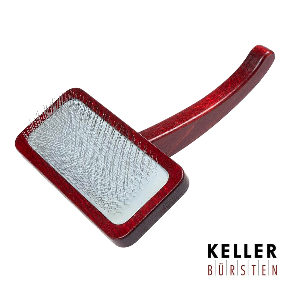 (크라운로얄 샘플증정) 강아지슬리커 켈러 강아지빗 고양이빗 미용브러쉬 반려견 엉킨털 죽은털 제거 L, 1개, 다크 레드 33,120원