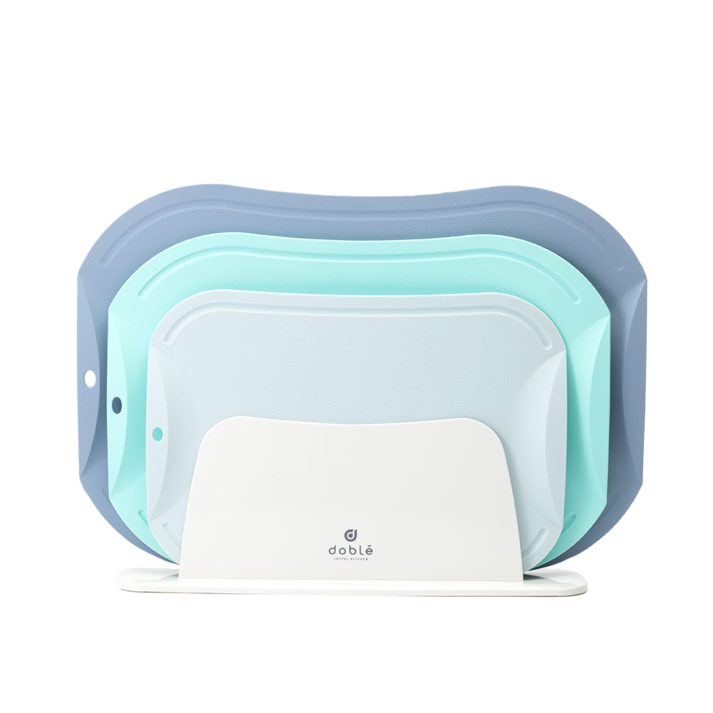 도블레 칼집이 나지 않는 도마 세트, 블루(스카이블루, 민트, 블루), 1개 59,900원