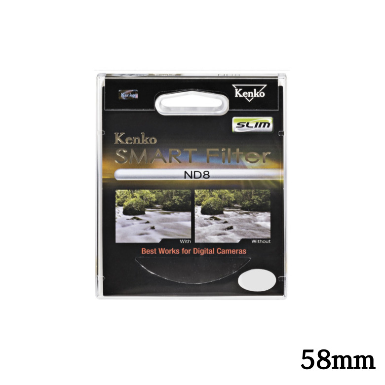 [kenko] 켄코 스마트 필터 ND8, 1개, 58mm 19,000원