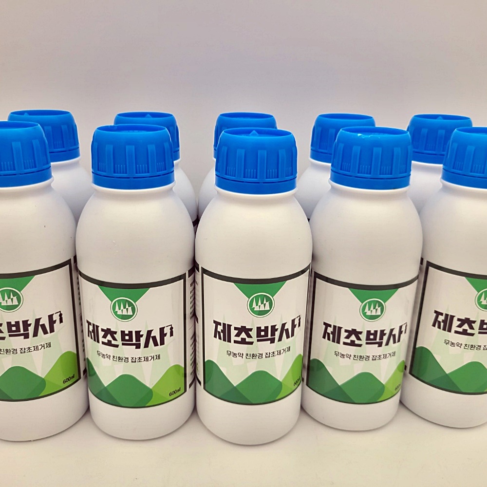 친환경 잔디 잡초관리제 무농약 제초박사 550ml  10통 (20리터말통49-50통분) 415,470원