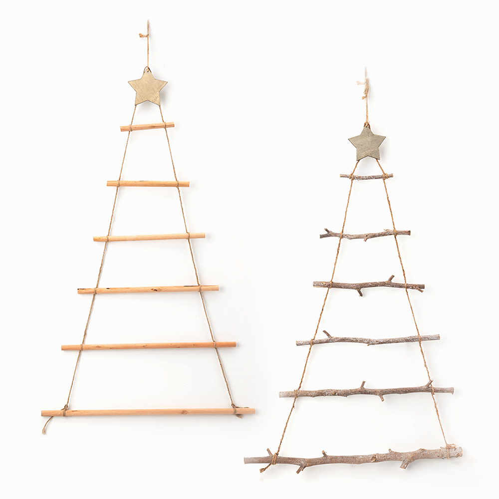 크리스마스 우드 벽트리 3종 간편설치 겨울 성탄절 장식 소품 네추럴 나무 트리 데코 인테리어 8,500원