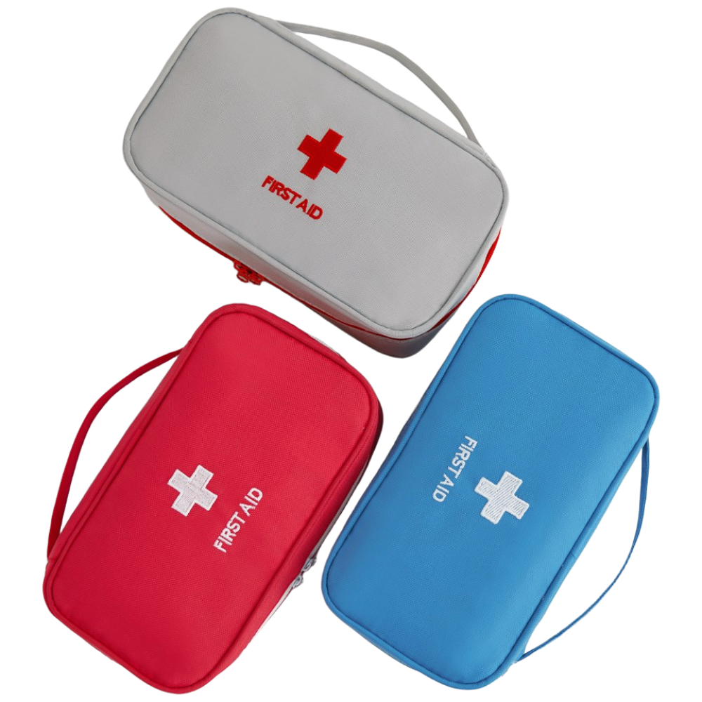 랑고 B급 휴대용 구급 파우치 여행용 파우치, 1개, 레드 4,370원