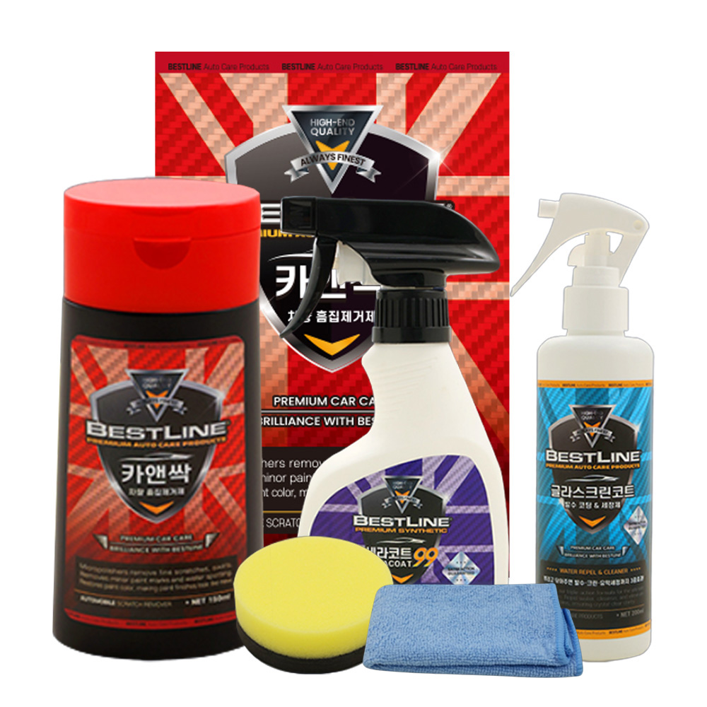 [아이큐샵]카앤싹 5종 차량 자동차 흠집제거 흠집제거제 컴파운드 콤파운드 광택제 스크래치 스크레치 제거 29,800원