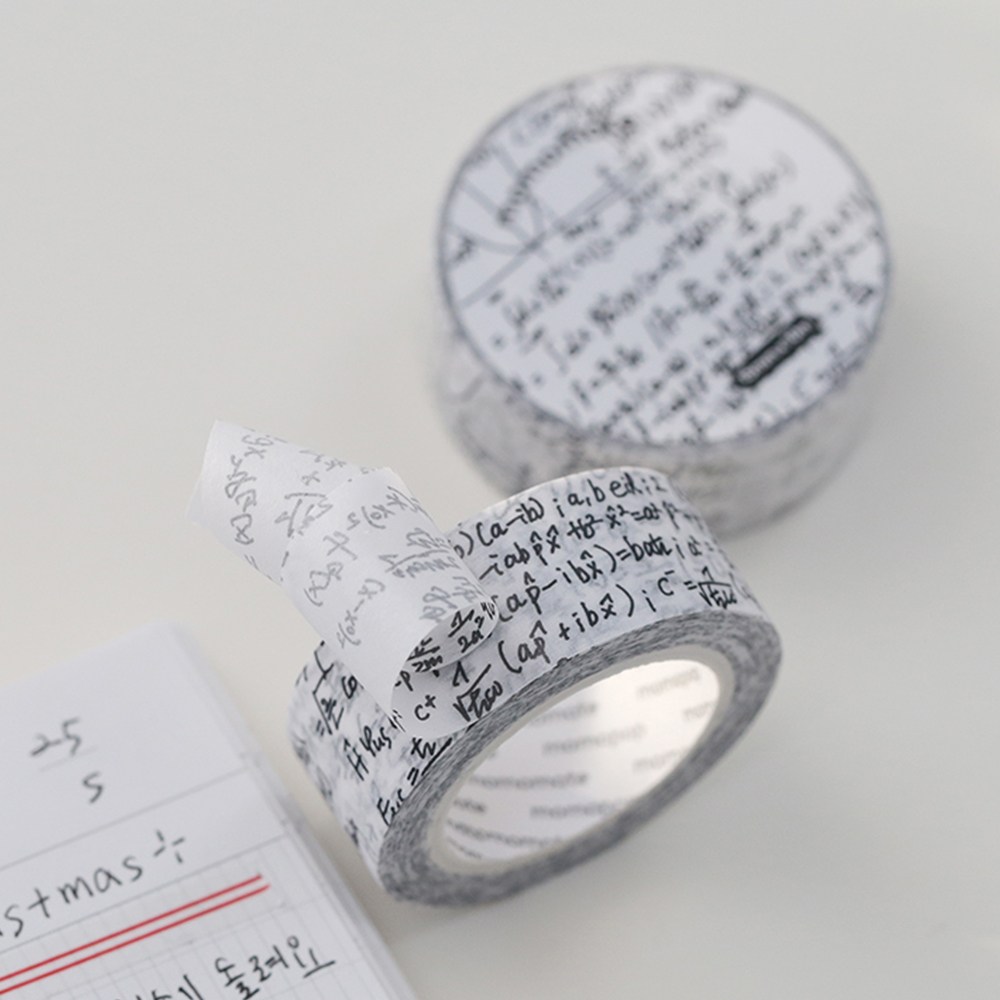 모모마테 낙서 마스킹테이프, 단품 3,000원