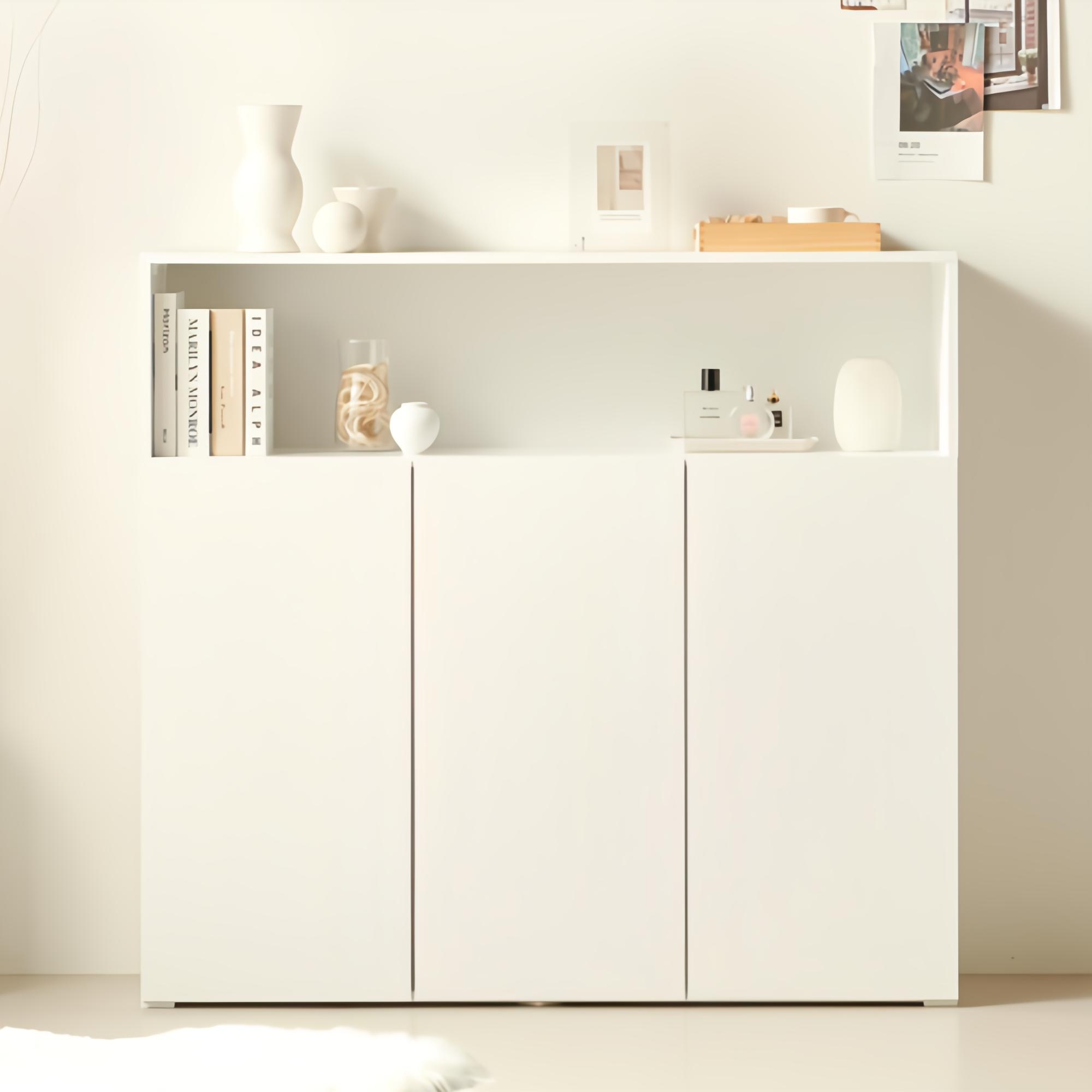 뉴모던 3단 상부오픈형 높은 수납장 방문설치 134,800원