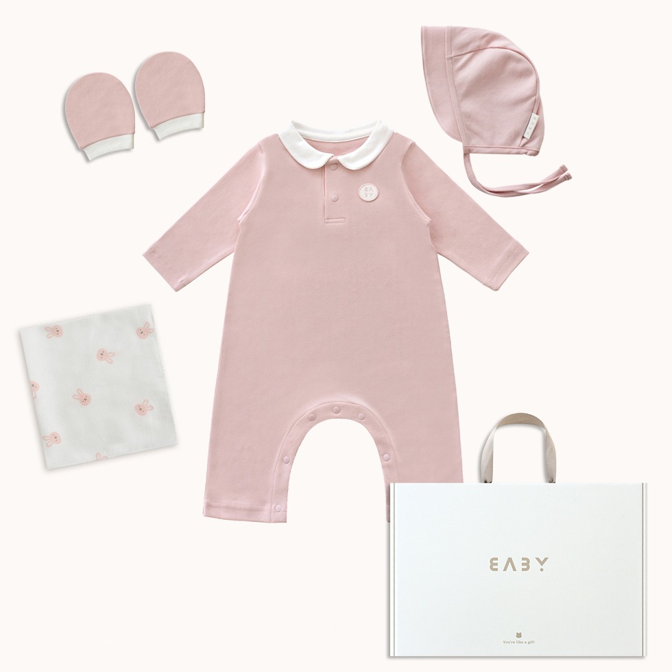 베이비앤아이 바이오롱슈트 4종 출산선물세트 39,800원