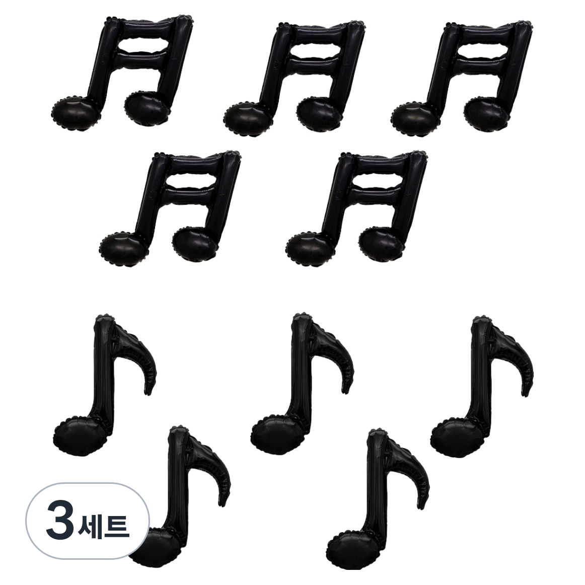 조이파티 은박풍선 8분음표 5p + 16분음표 5p 세트 25,500원