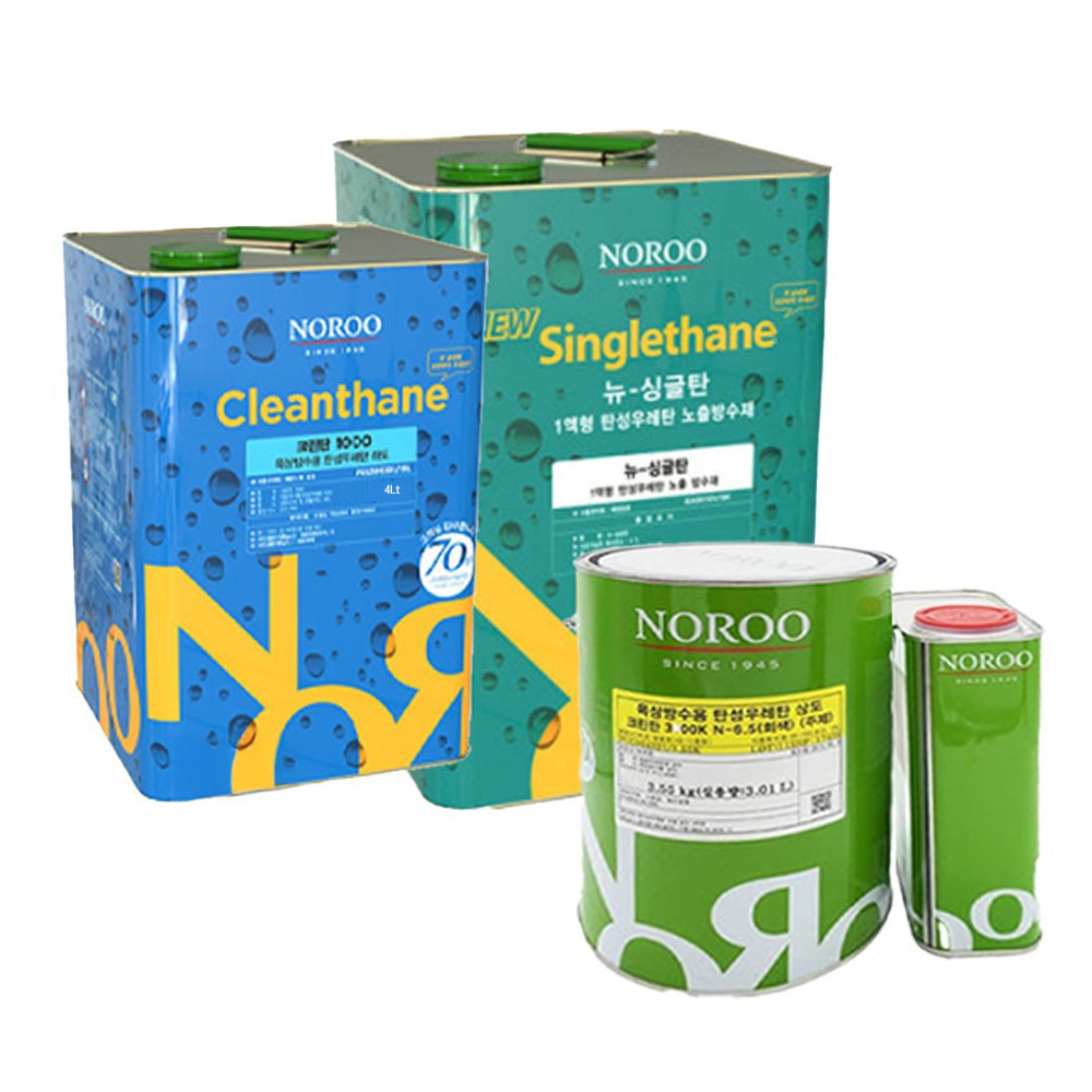 노루표페인트 옥상방수 DIY용 1mm 5평형 셋트  [페인트만별도구매가능] 177,000원