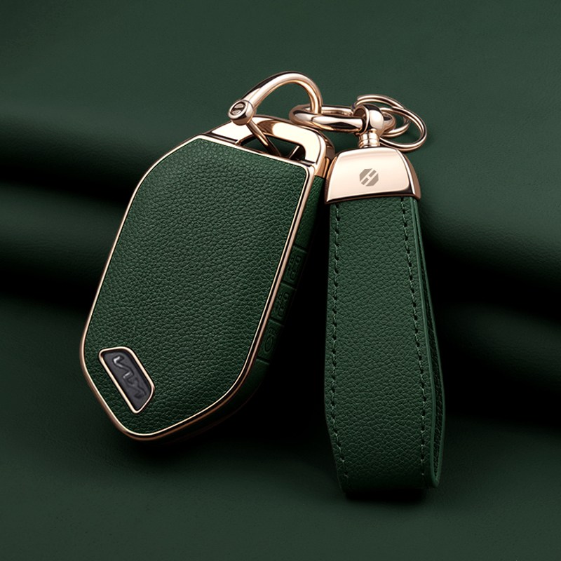 HAKO 소프트2.0 가죽TPU 차키케이스+키홀더 (5버튼/7버튼), K-13 (7버튼), 그린 24,900원