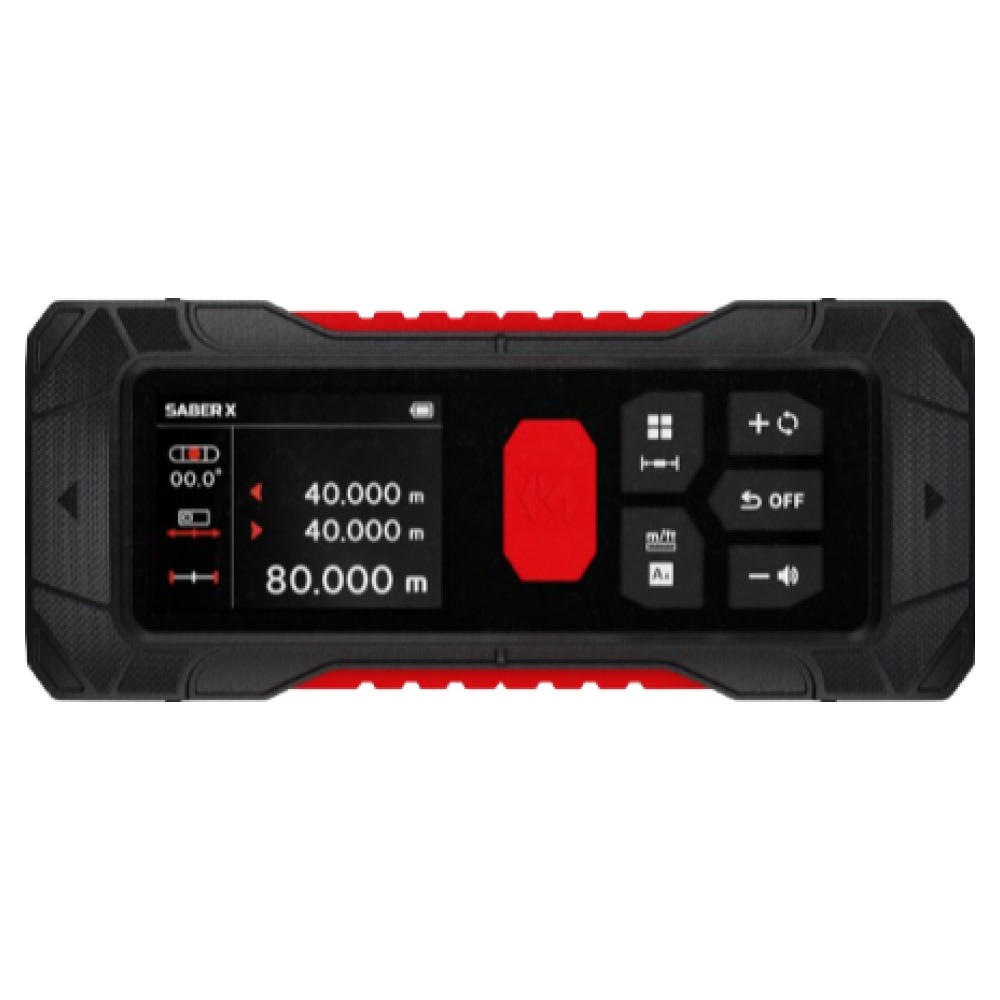 맥파이 업그레이드된 초정밀 양방향 레이저 줄자 거리측정기 SABER X, 1개 99,900원