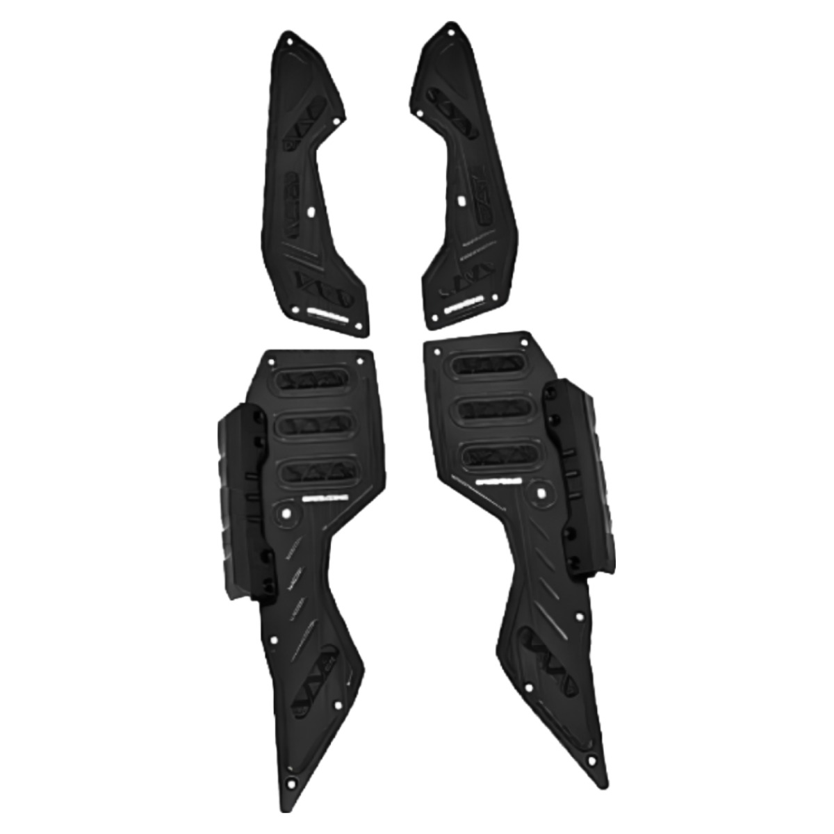 BPK 25 26년 NMAX 가드발판세트 논슬립 튜닝발판 엔맥스 발판 보호 가드, 블랙 79,000원