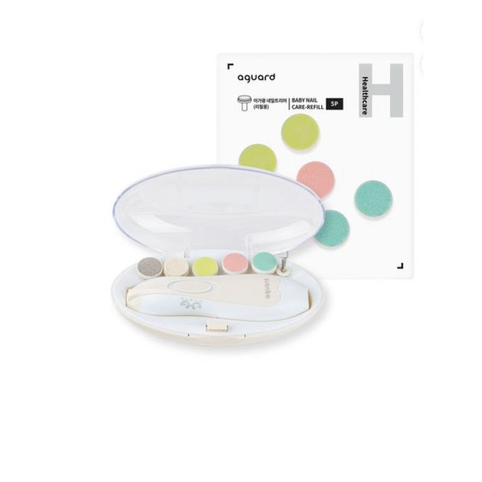 아가드 영유아용 네일 트리머 육아필수템 + 네일트리머리필 5p 구성 (사은품:아가손 모서리보호대 2p증정) 4,950원