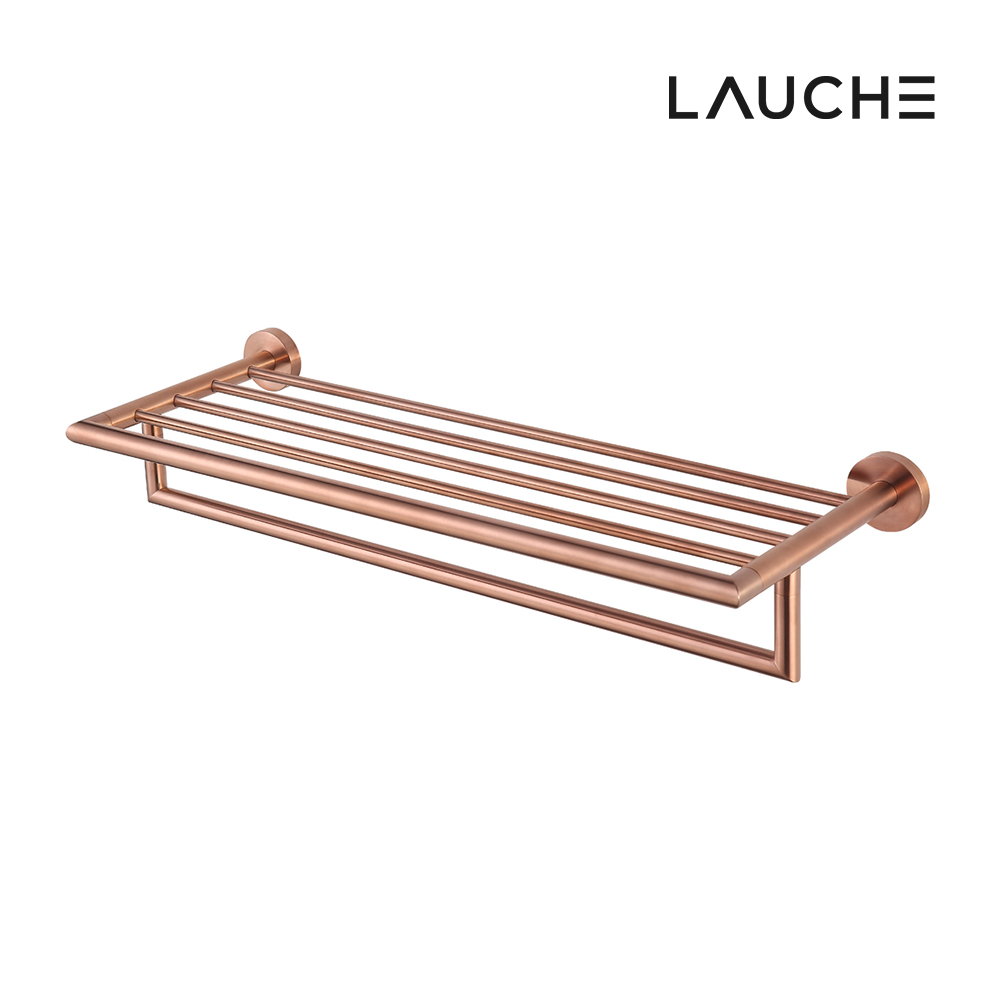 라우체 써클 02-550RGN 로즈골드니켈 2단 수건걸이 스테인리스스틸 130,000원