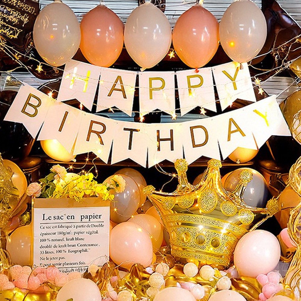 러너즈 자동차 트렁크 서프라이즈 세트, 생일파티 크라운, 1세트 8,080원