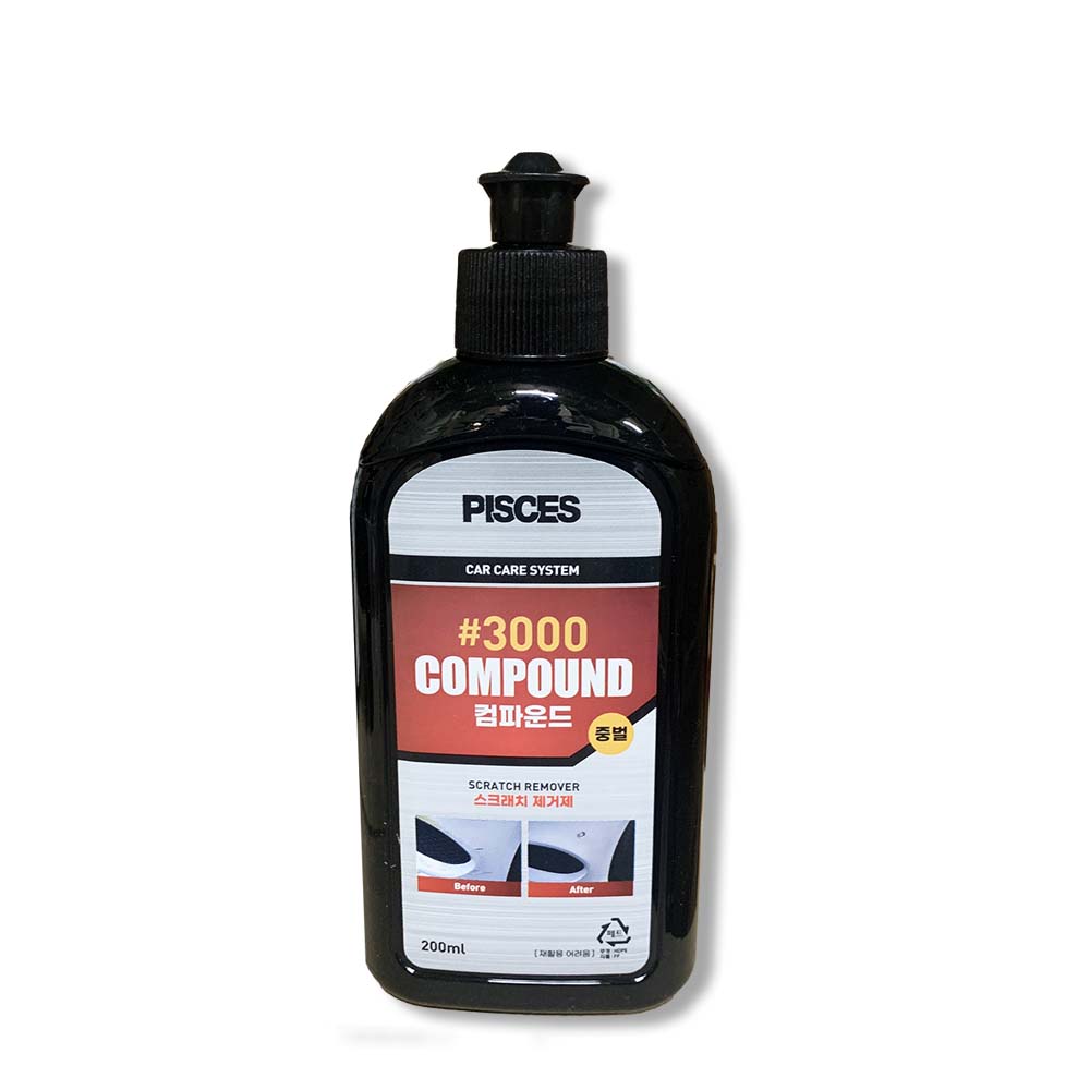 PISCES 컴파운드 3종 1000 3000 5000 소용량 오너용 광택제 기스 흠집 제거용 파이씨스통상 4,300원