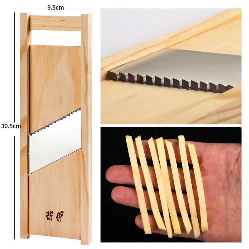 프렌치프라이 두꺼운 채칼 프렌치프라이용 야채 커팅 강판 슬라이서 13,800원