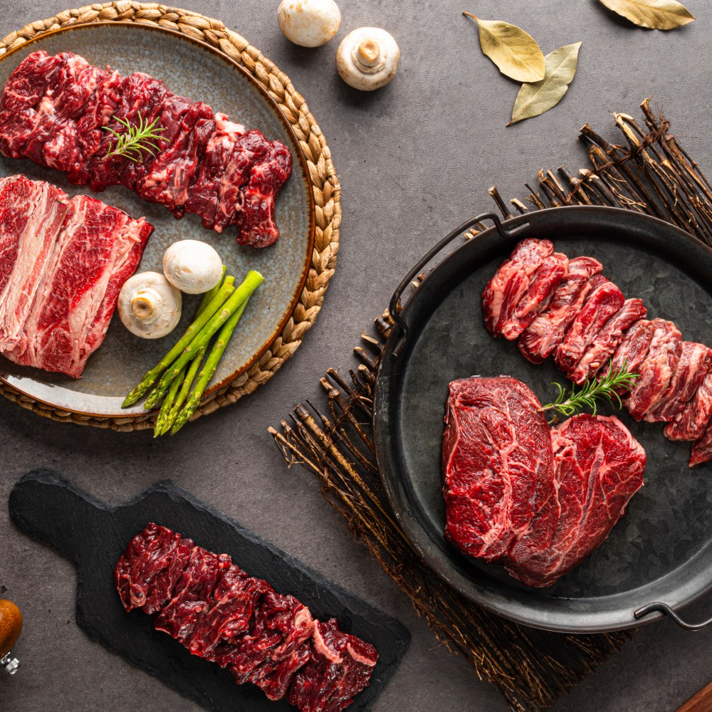 고기는 고기고 구이용 소고기 특수부위 모듬팩 부채살+안창살+토시살+우삼겹, 2개, 1kg 57,900원