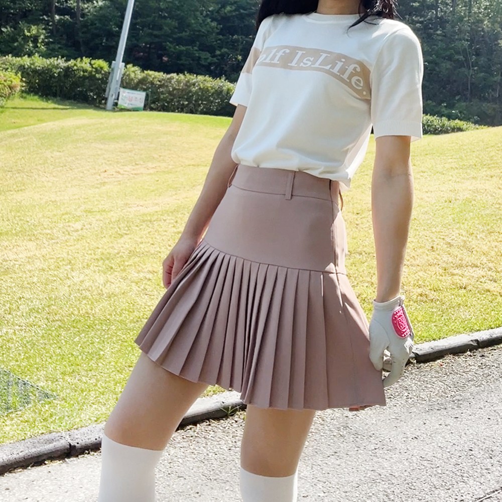 투솜 여성골프스커트 잔주름 골프스커트 여자 봄 여름 가을 치마바지 52,900원