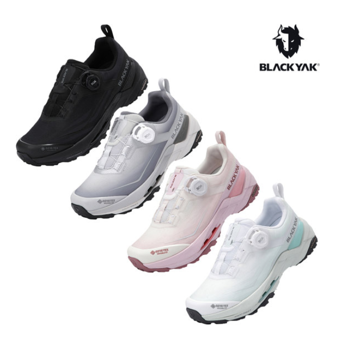 블랙야크 343 다이나믹 스텝 GTX 남녀공용 방수 보아 다이얼 트레킹화 239,000원