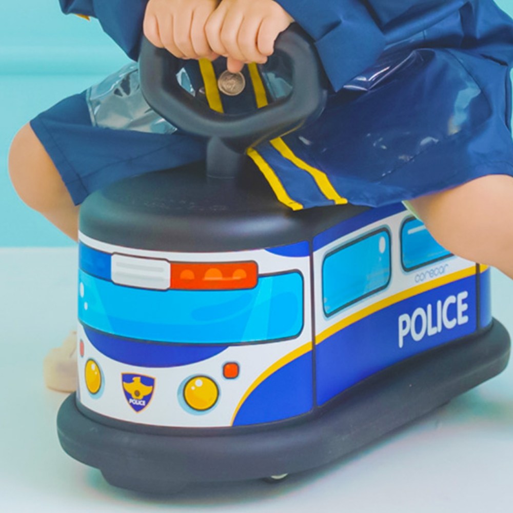국산 안전한 프리미엄 경찰차 붕붕카 무소음 코레카 실내 자동차놀이 승용 완구 롤링카 자동차 놀이 조용한 실내 타는 아기 자동차 운전놀이 키즈카페 99,700원