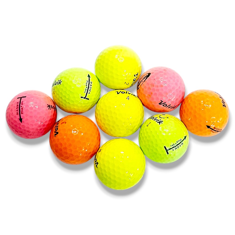 볼빅 마그마 로스트볼 A+급 3피스 고반발 컬러볼 20알 삼선퍼터라인 27,000원