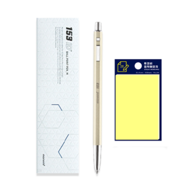 모나미 153 아이디 볼펜 + 투코비 스티키 메모패드 1,581,200원