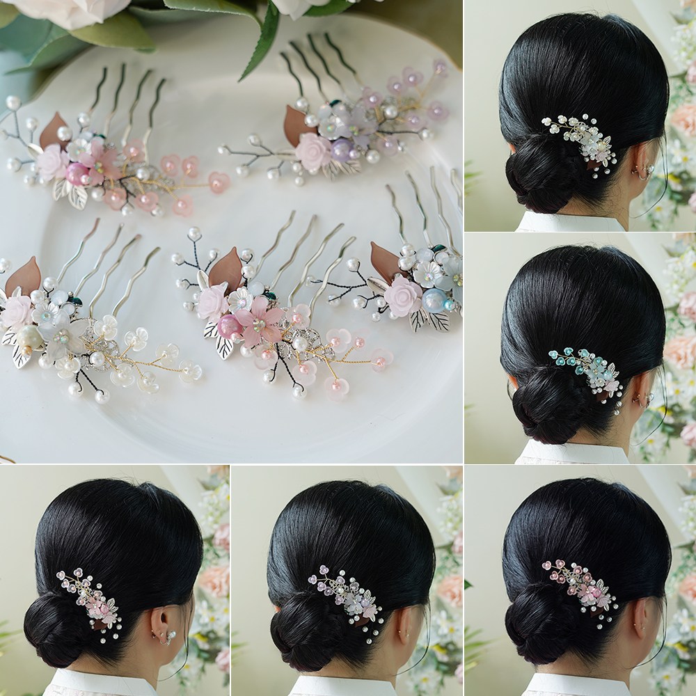 살롱드메리 은율 한복 비녀 혼주 뒤꽂이 17,900원