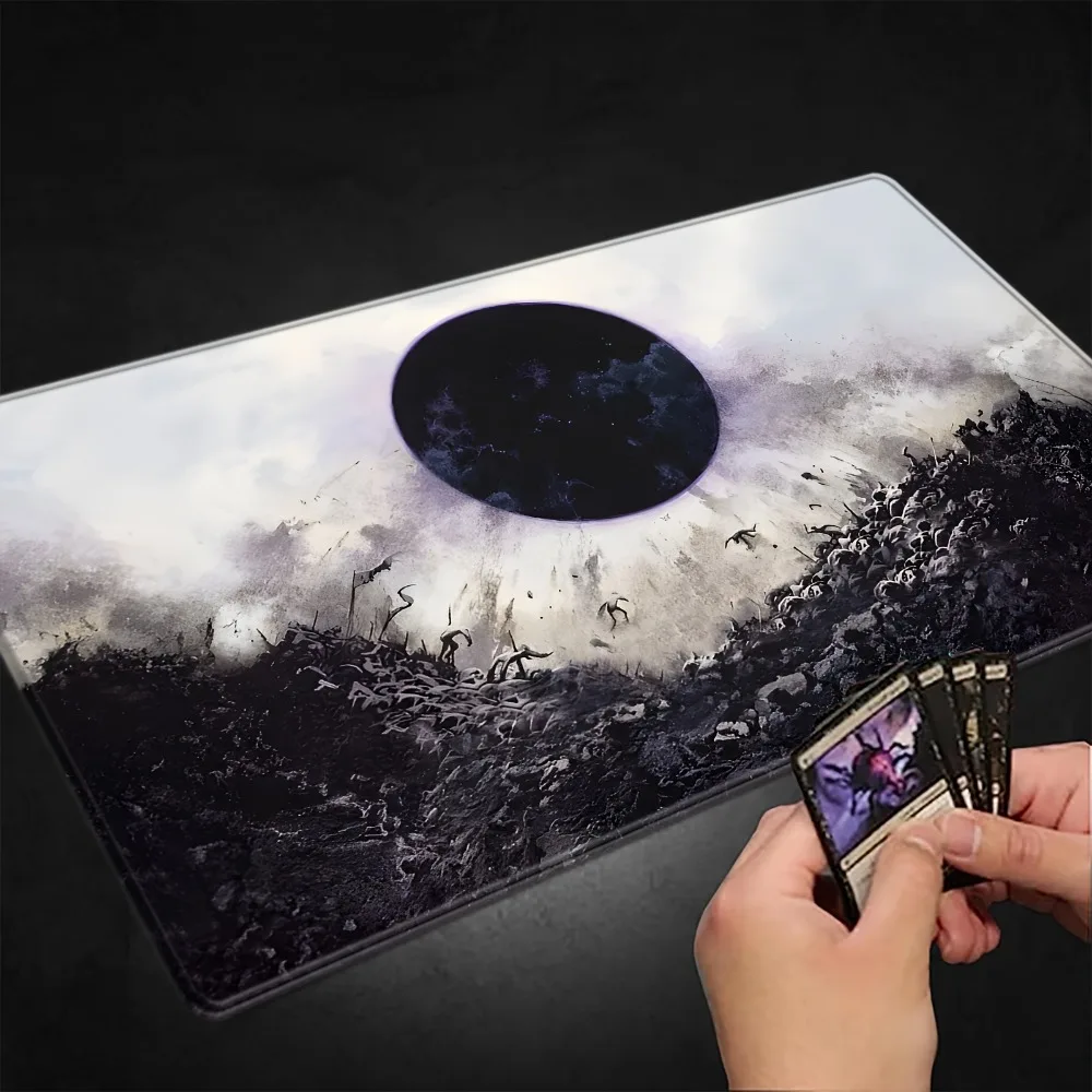 잉크 워시 블랙홀 아포칼립스 MTG 플레이매트, 이스턴 브러쉬스트로크 도움 아트 보드게임 데스크, 01 SBDW-515-1 44,400원