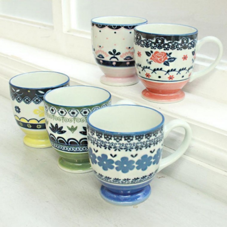 일본 폴라니아 소프트 머그 5P세트 커피잔 머그구성 79,700원