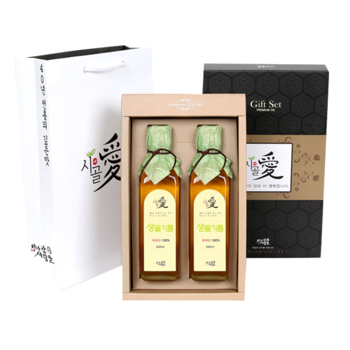 방앗간 사람들 국산 참기름,들기름,생들기름 선물세트 54,710원