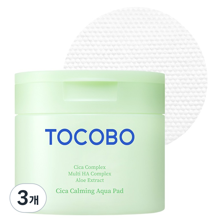 토코보 시카 카밍 아쿠아 패드 160ml, 3개, 60매입 68,850원