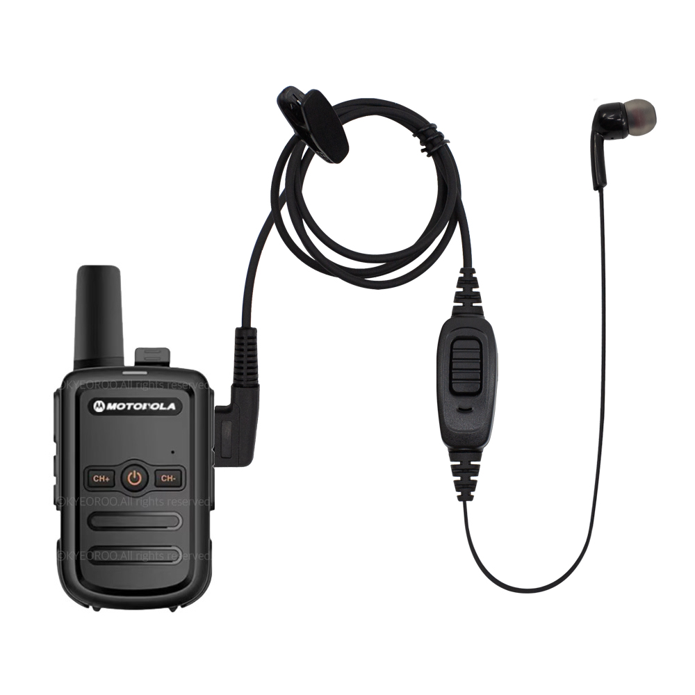 모토로라 PT858 GP655 무전기용 일체형 이어마이크 한줄 리시버 / TM-EM2100 8,000원