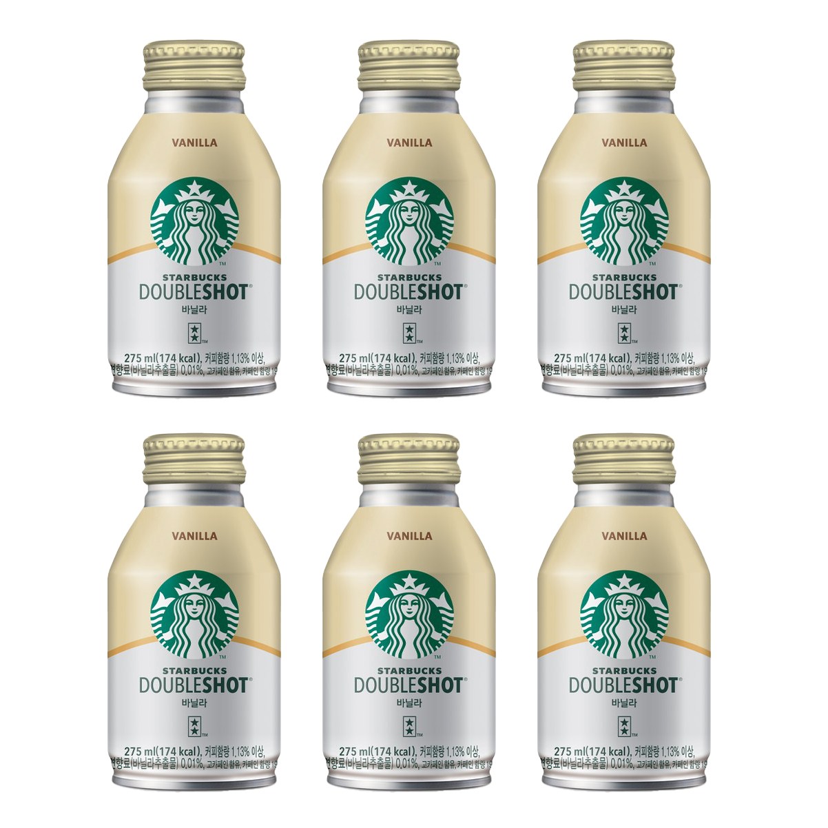 스타벅스 더블샷 바닐라, 275ml, 6개 14,960원