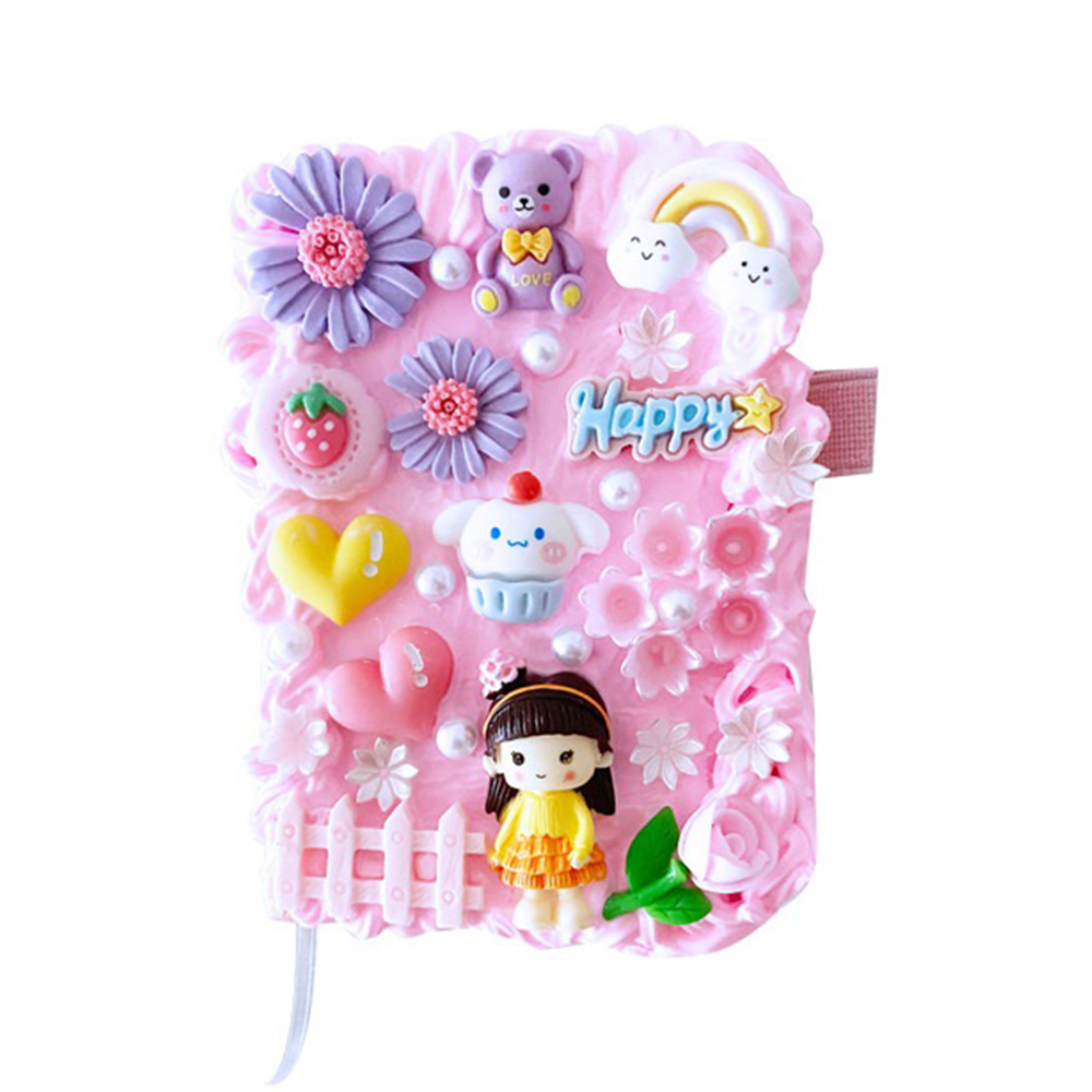 심아트 데코덴 다이어리 꾸미기 만들기세트, 3개, 핑크 20,500원