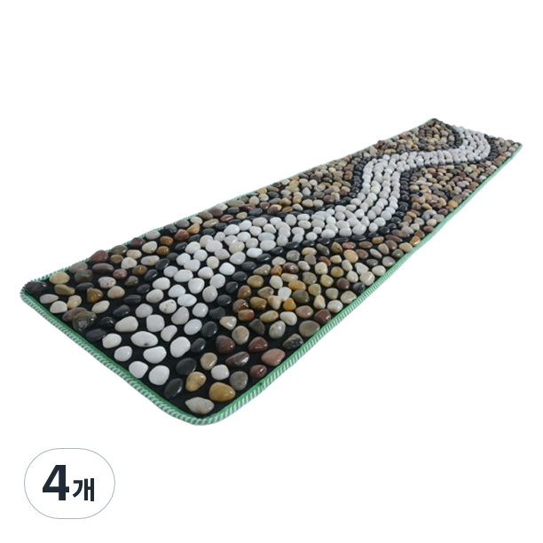 조약돌 발지압 마사지 매트 자갈 카펫 중형 91,600원