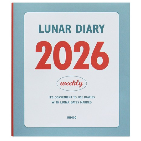 Equator 2026 루나 음력 위클리 다이어리, 푸른 색 13,500원