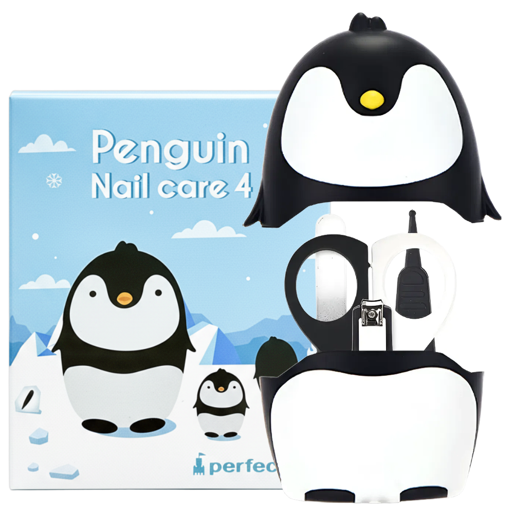 퍼펙션 펭귄 손톱깎이 4종 세트 신생아 유아용 9,900원