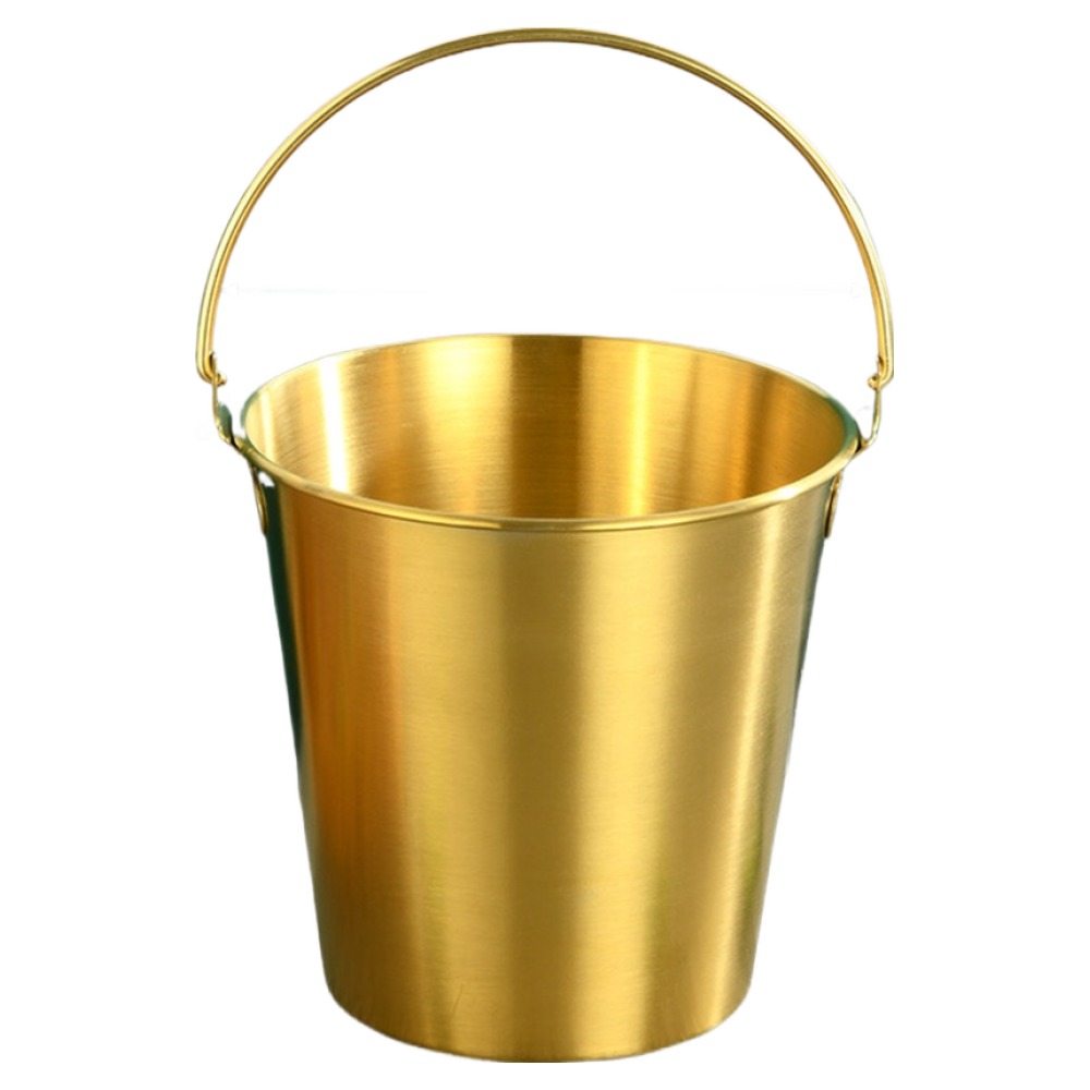 코다치프 스테인리스 파티 장식 아이스 버킷 골드 핸들포함 19,500원