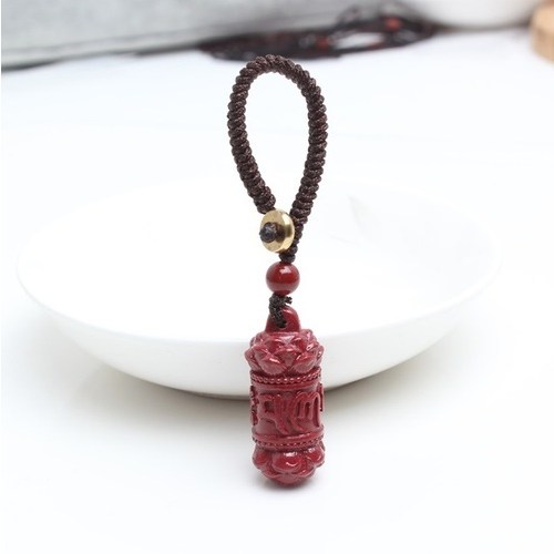 고함량경면주사키홀더 자동차키링 행운열쇠고리 펜던트 불교 육자진언 연꽃 소원 펜던트 키홀더 GZ00033 25,000원