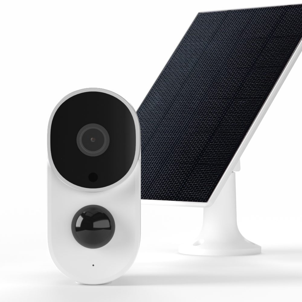오아 홈큐리티 무선 스마트 카메라 태양광 충전 패널 키트 CCTV 실내외겸용, OIP-002WH, 1개 109,000원